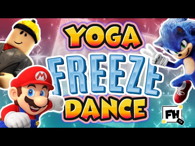 Video Game 🕹️ Kids Yoga Freeze Dance Brain Break | GoNoodle Inspired
