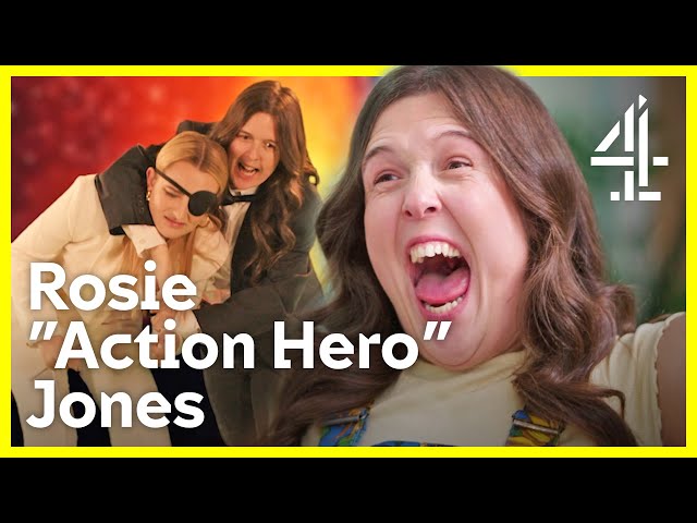 Amelia Dimoldenberg Sends Rosie Jones To Bond Bootcamp | Celebrity Rebrand | Channel 4