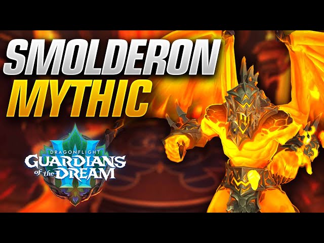 Mythic Smolderon Raid Testing | 10.2 Amirdrassil, The Dreams Hope | Warlock POV