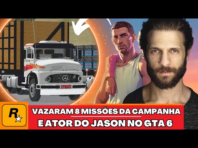 VAZARAM 8 MISSÕES do GTA 6 AO ESTILO GTA SAN ANDREAS e Gregory Connors SERÁ O JASON !!