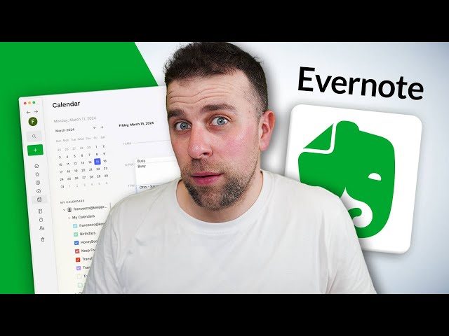 Evernote Launches Calendar WITHOUT Google/Microsoft 365