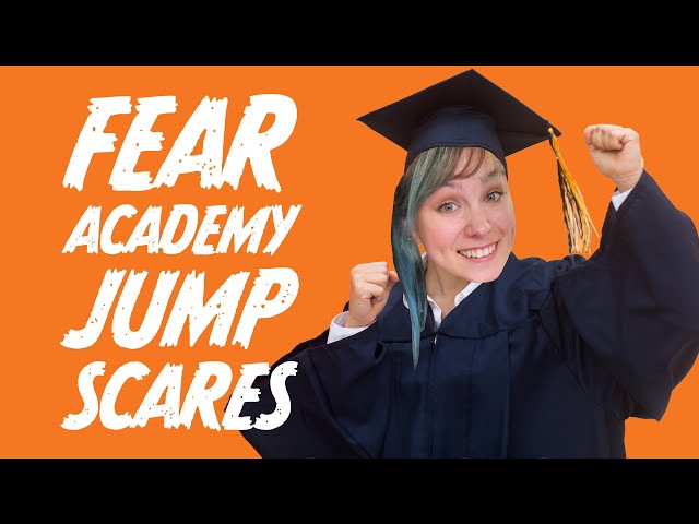ELLEN'S FEAR ACADEMY Jumpscares Supercut! - Ellen Plays Scary Games 👻😱💀