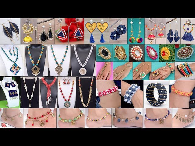 100+ DIY Jewellery Ideas !!!