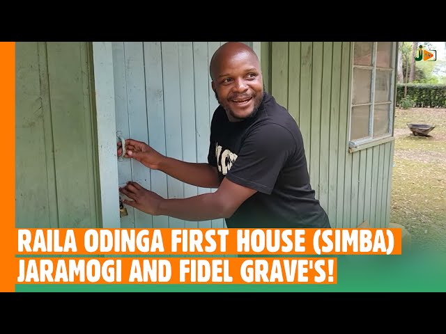 RAILA ODINGA FIRST HOUSE (SIMBA) JARAMOGI AND FIDEL GRAVE'S! THE FULL HISTORY OF THE ODINGA'S