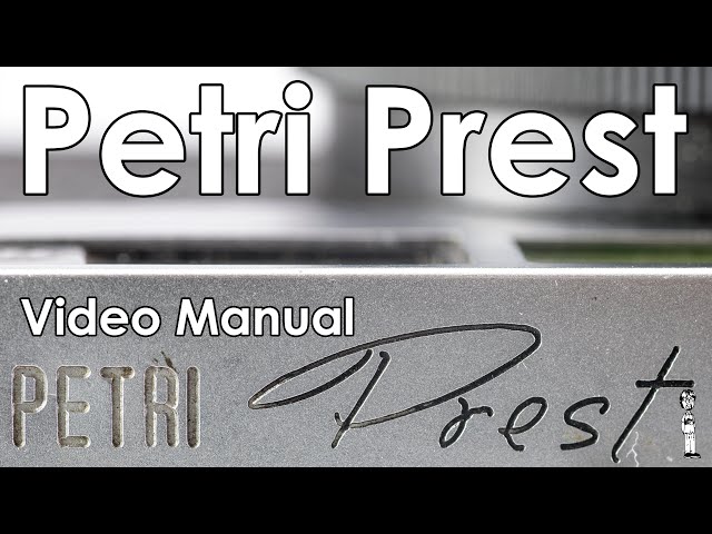 Petri Prest 35mm Film Rangefinder Manual: Load Film, How to Use, & Take Photos