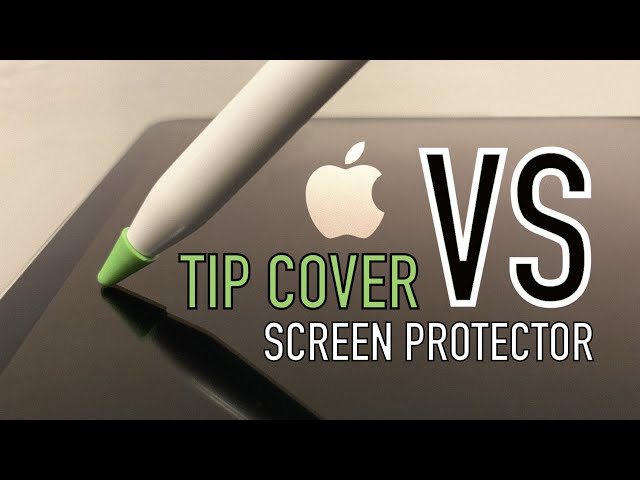 Apple Pencil TIP COVER vs SCREEN PROTECTOR