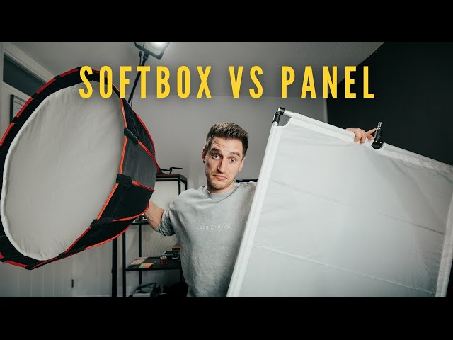 Softbox vs Panel Diffusion comparison examples | Which one for you?