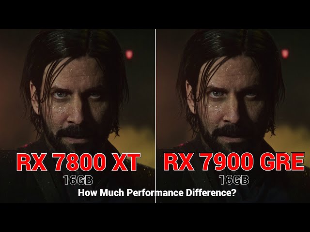 AMD RX 7800 XT vs RX 7900 GRE | How Much Performance Difference?
