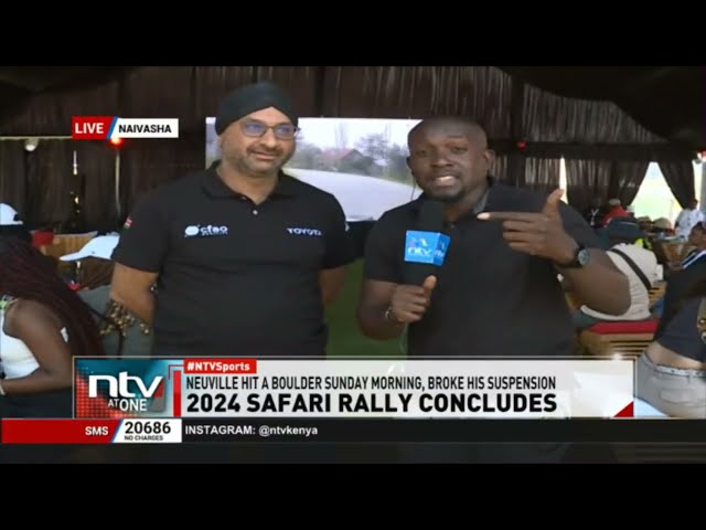 Final day of WRC Safari Rally championship in Nakuru