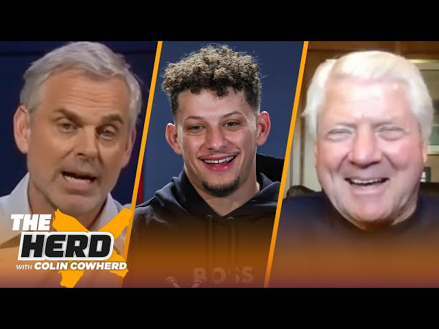 From day one, everyone knew Patrick Mahomes was special, on Chiefs 3-peat odds, Harbaugh | THE HERD