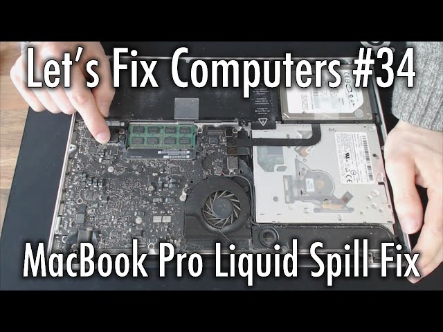 LFC#34 - MacBook Pro Liquid Spill Fix