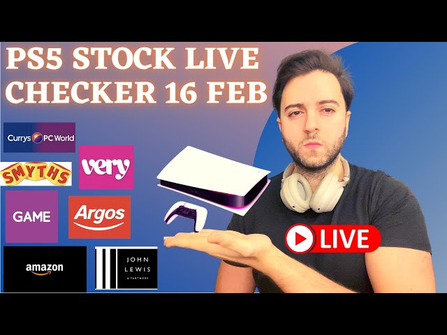 PS5 Restock | Argos PS5 Stock | PS5 Restock Live | PS5 News
