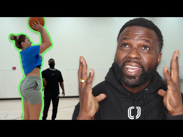 I CHALLENGED $100k House of Highlights WINNER Jenna Bandy in a SHOOTOUT!! (Nike Adapts Giveaway)