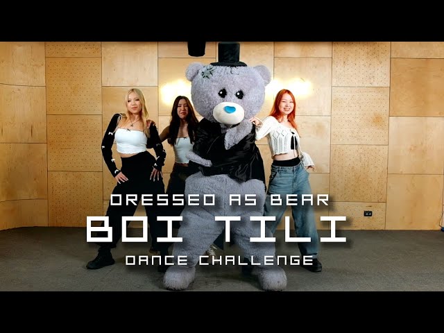 T'OI - BOI TILI | Dance Challenge (dressed as bear)