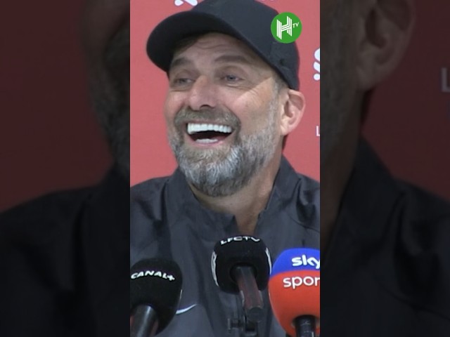 One more season Jurgen? Klopp responds to reporter as he embarks on final Liverpool matches 😅