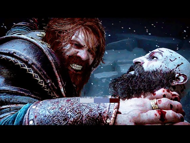 Thor Kills Kratos - God of War Ragnarök (PS5) 2022 KRATOS Vs THOR Full Boss Fight