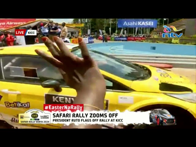 President Ruto flags off WRC Safari Rally