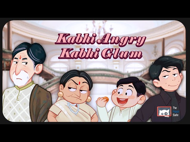 If Bollywood Was Real | K3G Spoof | What if Jayaji was Always Angry | Funny Animation Video