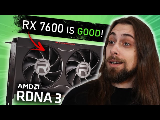 The AMD RX 7600 at $249 seems like the NEW BUDGET GPU KING!