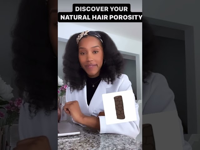 ✨Discover Your Natural Hair Porosity! 👩🏾‍🔬💜