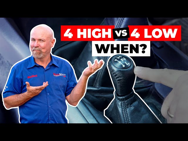 When to use High Range or Low Range Like a Pro Offroad!