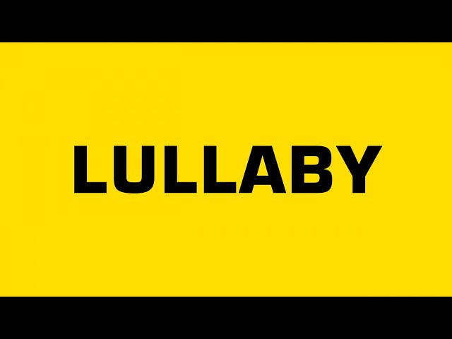 The Blaze - LULLABY (Audio)