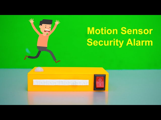How to Make Motion Detector Alarm at Home | JLCPCB