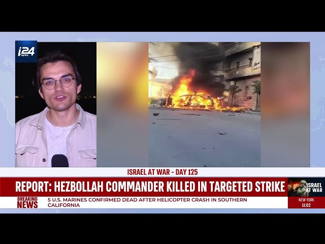 Senior Hezbollah commander killed in southern Lebanon