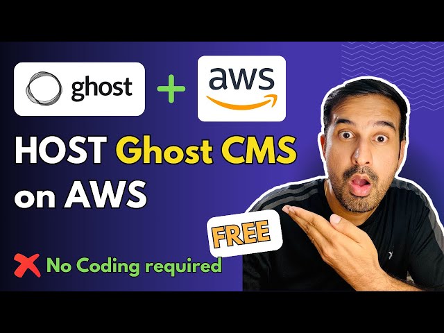 Deploy Ghost CMS on AWS 🚀 in 5 minutes 😲