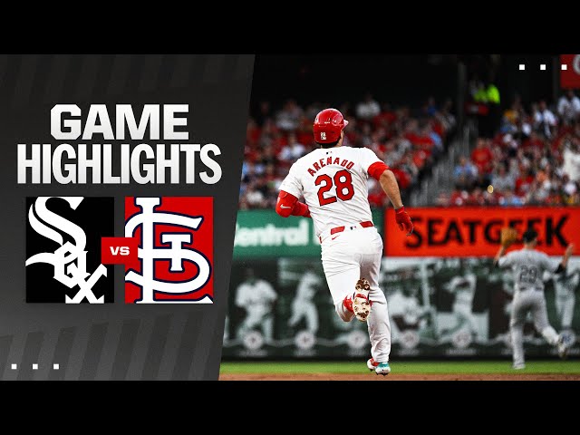 White Sox vs. Cardinals Game Highlights (5/3/24) | MLB Highlights