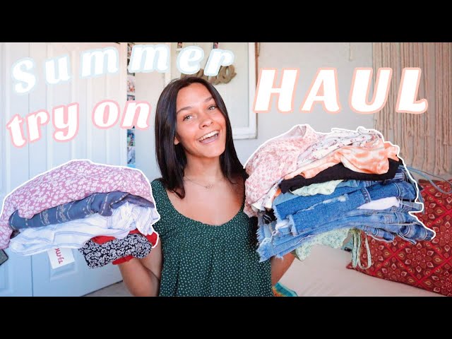 Summer clothing try on haul *outfit inspo*