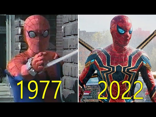 Evolution of Spider-Man in Movies w/ Facts 1977-2022