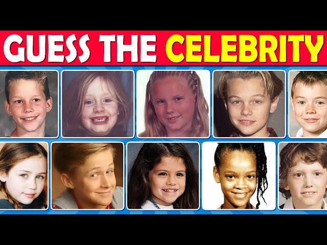 Can You Guess the Celebrity Childhood Photo?
