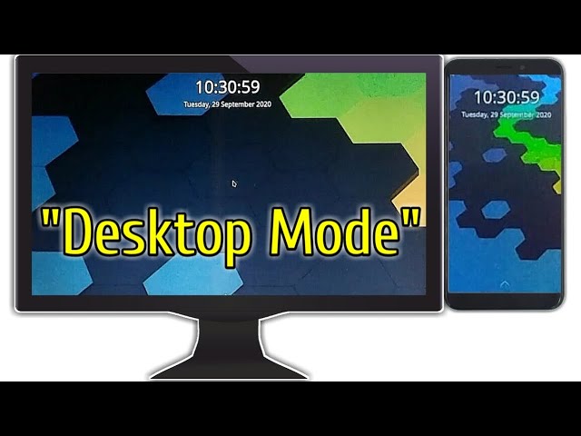 PinePhone "Desktop Mode" Plasma Mobile (2020)