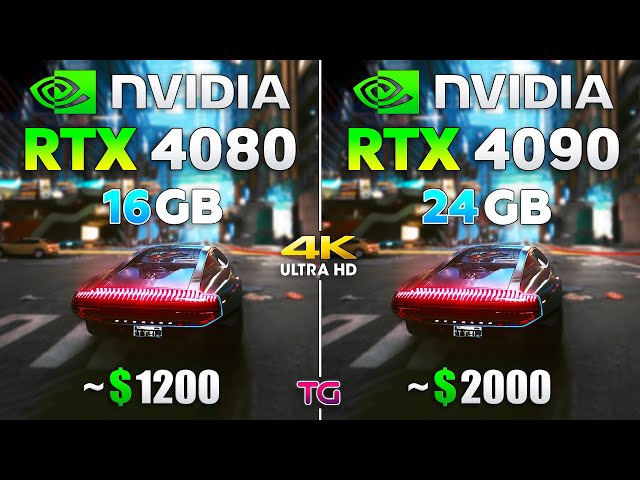RTX 4080 vs RTX 4090 -  How Big is the Difference in New Games
