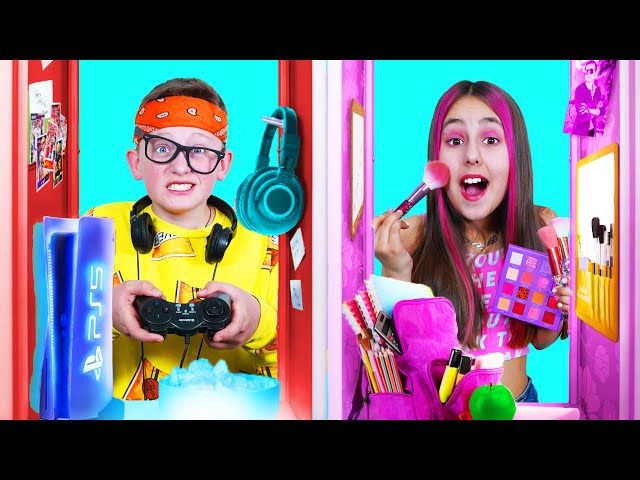 Girls VS Boys in School Life || Funny Situations with Friends