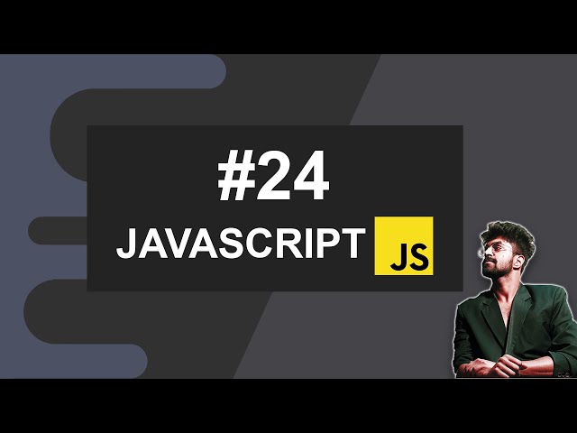 #24 Project - 6 Stopwatch in JavaScript, JavaScript Full Course 2022