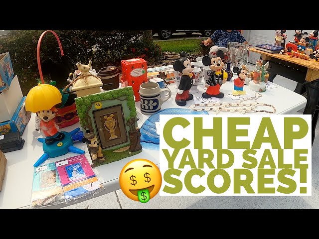 I'LL TAKE A CHANCE FOR A BUCK! | Yard Sale ROAD TRIP #4 | Garage Sale Hunting to RESELL Online!