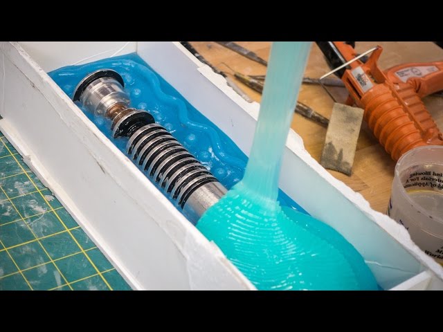 How to Mold and Cast a Lightsaber!