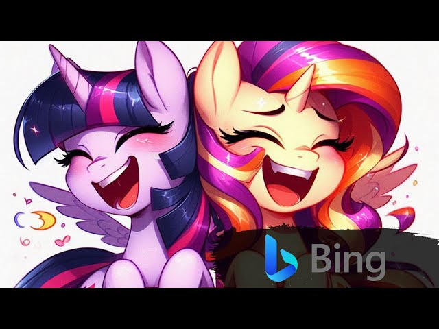 My little Pony Bing Creator Images Twilight and Sunset - Getting There – Silent Partner