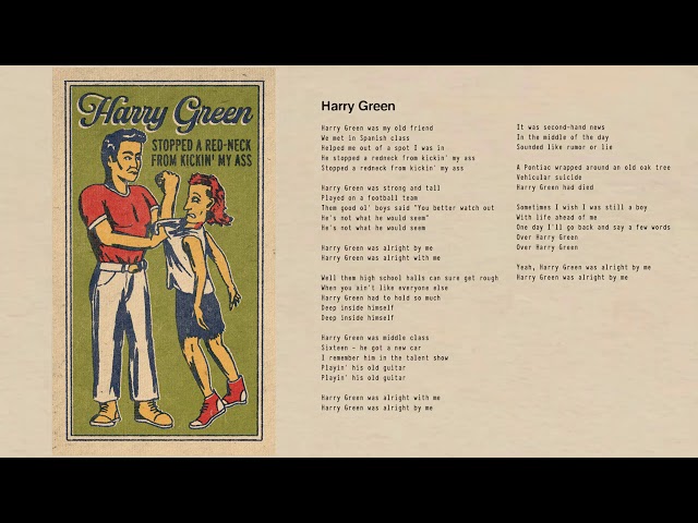 Tom Petty - Harry Green (Official Lyric Video)