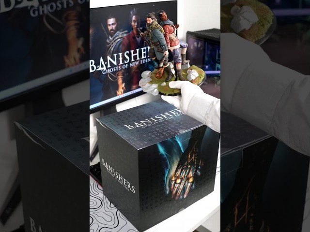 Banishers: Ghosts of New Eden Collector's Edition Quick Unboxing #shorts #banishersghostsofneweden