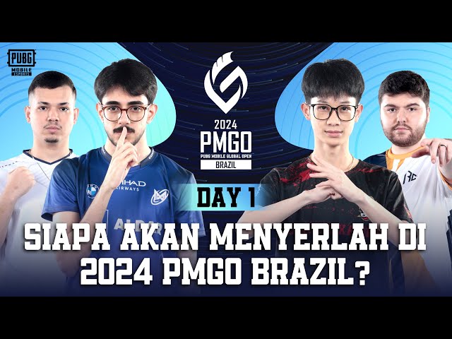 [BM] 2024 PMGO Brazil Prelims | Day 1 | PUBG MOBILE Global Open Brazil