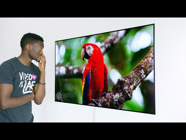 Dope Tech: The 4K OLED Wallpaper TV!