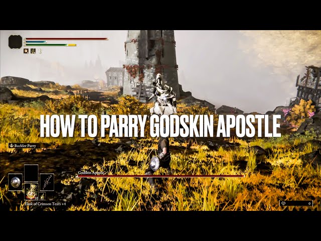 How To Parry Godskin Apostle - An In-Depth Guide - Elden Ring Boss Parry Guide Ep.2