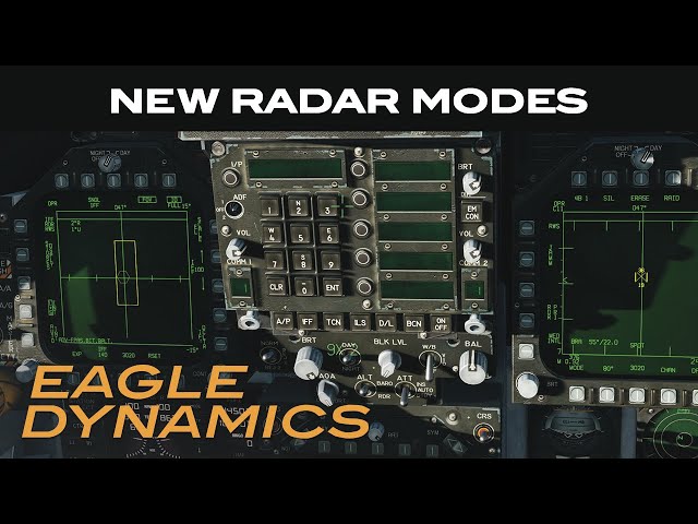 DCS: F/A-18C Hornet | New Radar Modes
