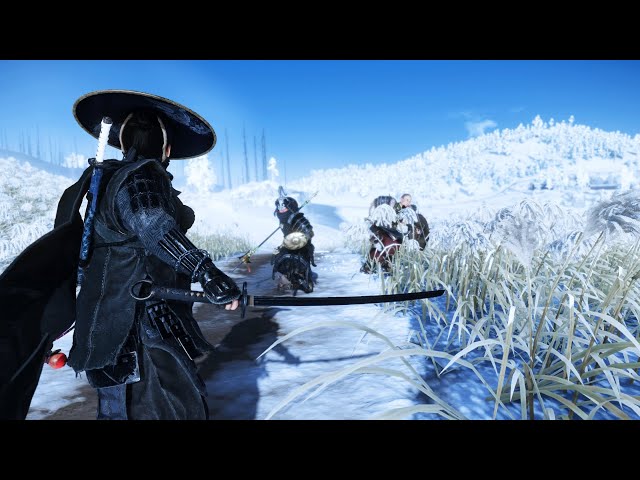 Ghost of Tsushima - Ninja Style Stealth Kills - PS5 Gameplay