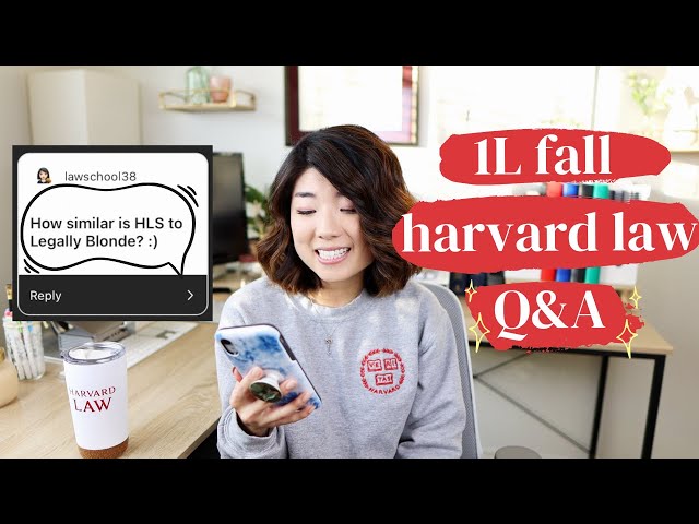 Harvard Law School Student Q&A REAL TALK | 1L Fall Semester Update!