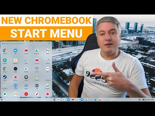 New Chrome OS Start Menu for the Chromebook