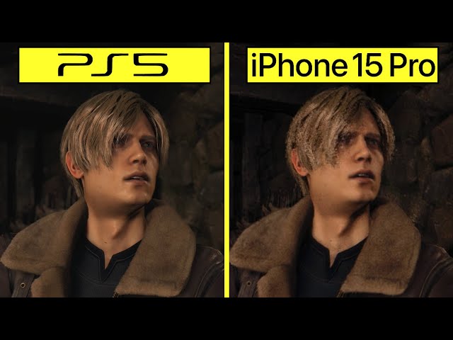 Resident Evil 4 Remake PS5 vs iPhone 15 Pro (Recommended Settings) Graphics Comparison